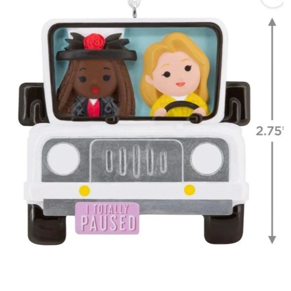 New Hallmark Ornaments Clueless Cher & Dionne Christmas Tree Ornament